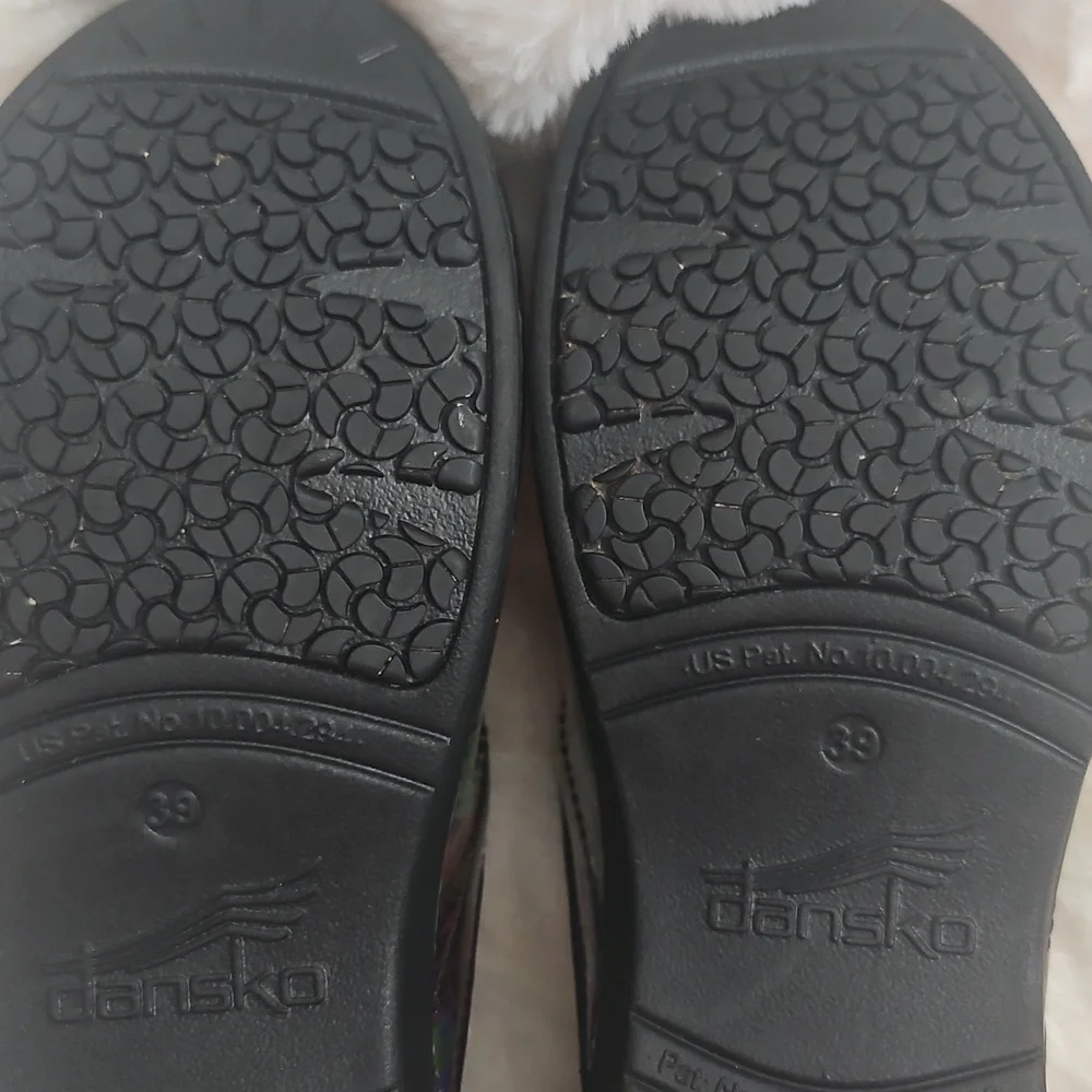 Dansko Professional Tropical Garden Patent Leather Clogs | XP 2.0 | EU 39 - Picture 8 of 9